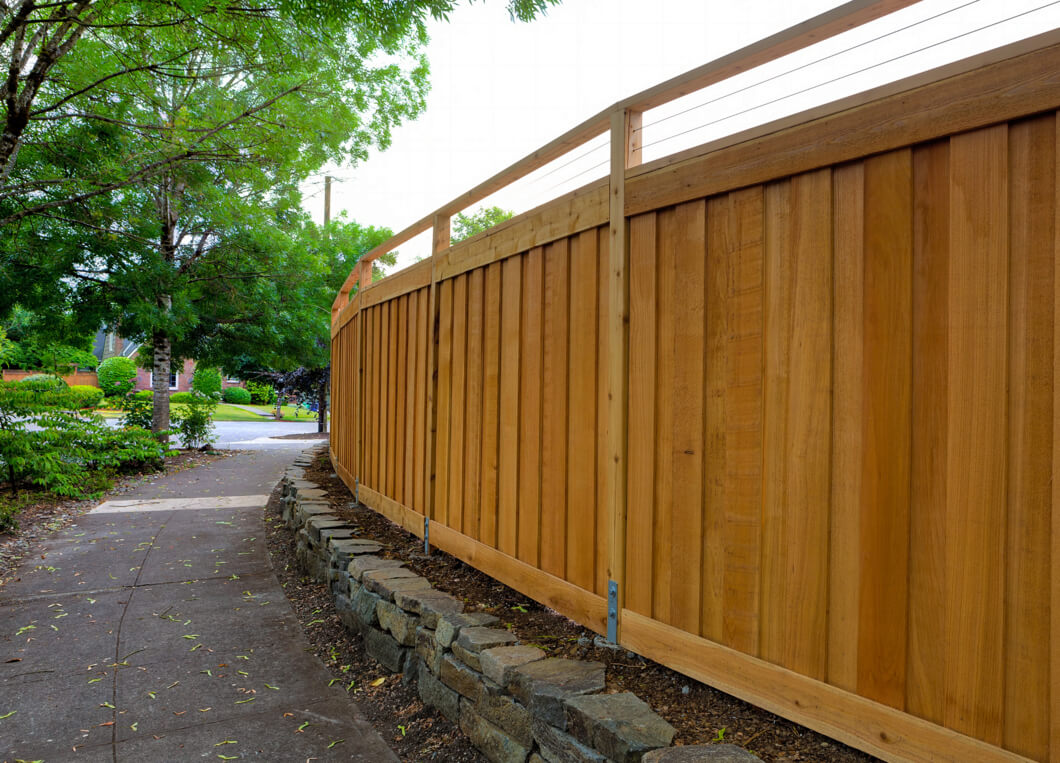 Lap Panel Fence