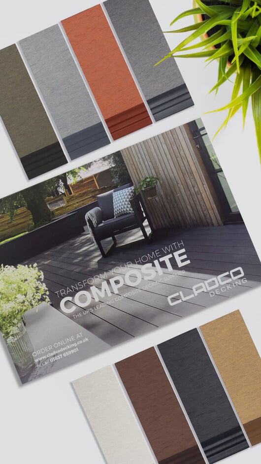 Cladco Composite Decking Sample Pack
