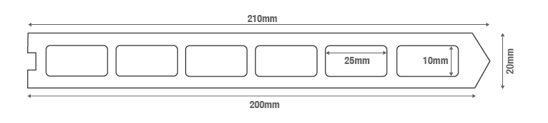 Composite Fence Panels Diagram