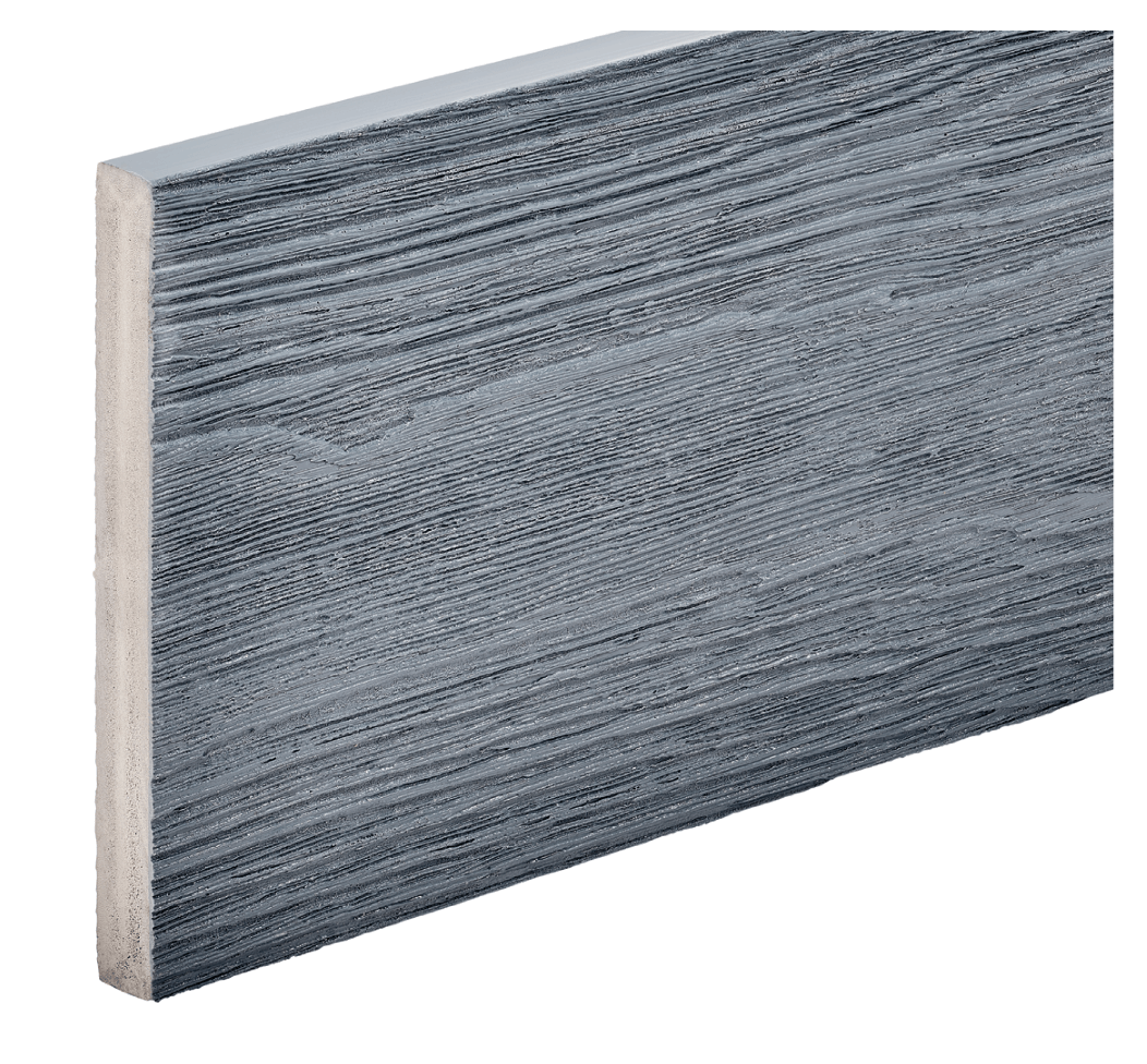 Capstock PVC-ASA Woodgrain Effect Premium Grade Bullnose Fascia Board
