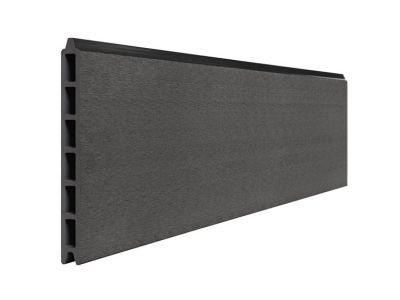 3.6m Composite Fencing Panel in Charcoal