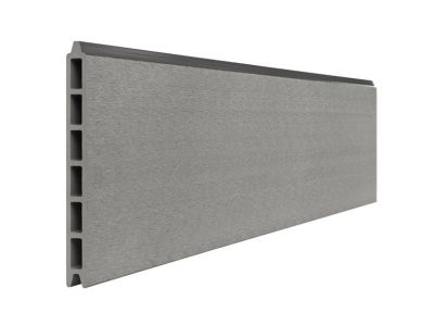 3.6m Composite Fencing Panel in Stone Grey