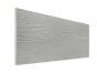 Fibre Cement Wall Cladding, Light Grey woodgrain 210mm x 8mm, 3.66m length