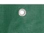 Green/Silver Medium Weight Waterproof Tarpaulin with Eyelets (140 GSM)