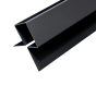 3m Fibre Cement Wall Cladding Symmetric External Corner Trim Black