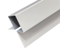 3m Fibre Cement Wall Cladding Symmetric External Corner Trim - Light Grey