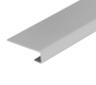 3m Fibre Cement Single Board Connection Profile Trim - Light Grey
