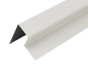3m Fibre Cement Cladding Wall End Profile Trim - White