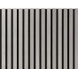 600mm x 600mm Acoustic Internal Slatted Wall Panels - Storm Grey