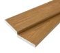 3.6m Nordeck Woodgrain Effect Decking Board - Chestnut