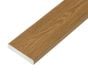 3.6m Nordeck Woodgrain Effect Decking Board - Chestnut