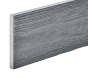 3.6m Nordeck Woodgrain Effect Fascia Board - Ash Grey