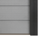 Composite Fencing Steel Rail, Vandyke Brown, 2m long