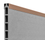 2m Fence Rail for Composite Fence Panels