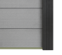 2m Fencing Rail for Signature Composite Fencing Panels - Olive Green