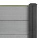 2m Fencing Rail for Signature Composite Fencing Panels - Olive Green