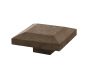 Signature Composite Fence Post Caps - Coffee