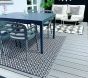 4m Woodgrain Effect Reversible Composite Decking Board in Stone Grey