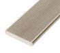 4m Solid Commercial Grade Bullnose Composite Decking Board in Ivory