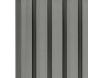 2.5m Composite Slatted Wall Cladding Panels Stone Grey