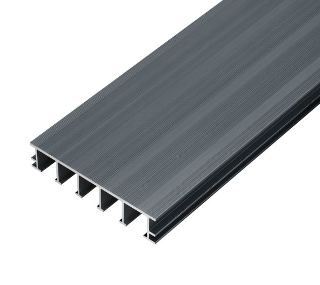 3.6m Aluminium Decking Boards Anthracite