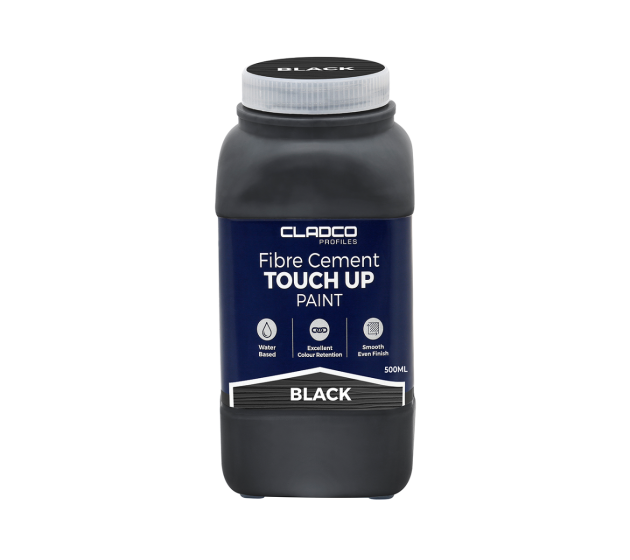 Fibre Cement Touch Up Paint, 500ml, Black