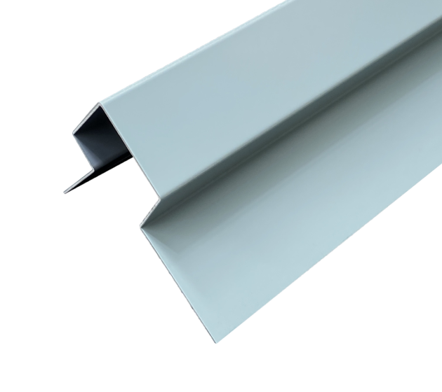 3m Fibre Cement Wall Cladding Asymmetric External Corner Window/Door Trim - Blue