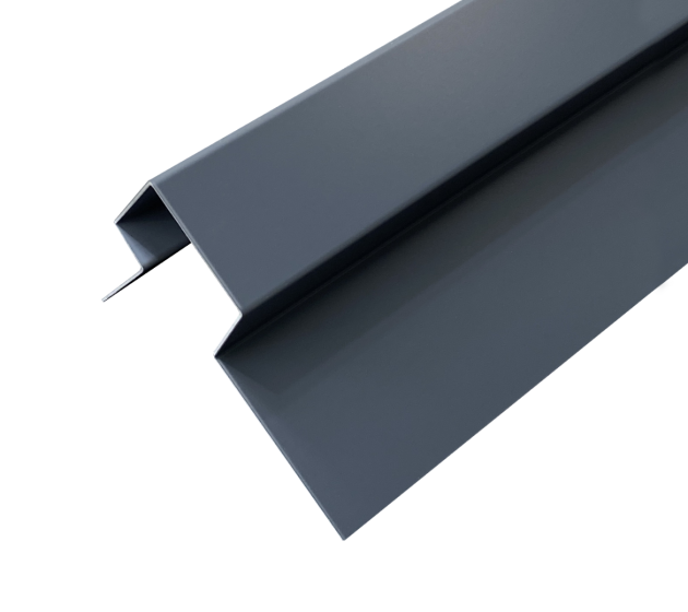 3m Fibre Cement Wall Cladding Trim, Asymmetric External Window/Door Profile, Slate