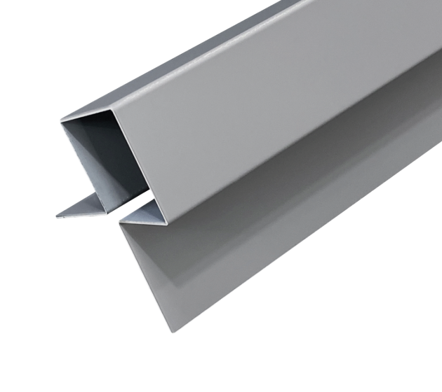 3m Fibre Cement Wall Cladding Symmetric External Corner Trim-Granite