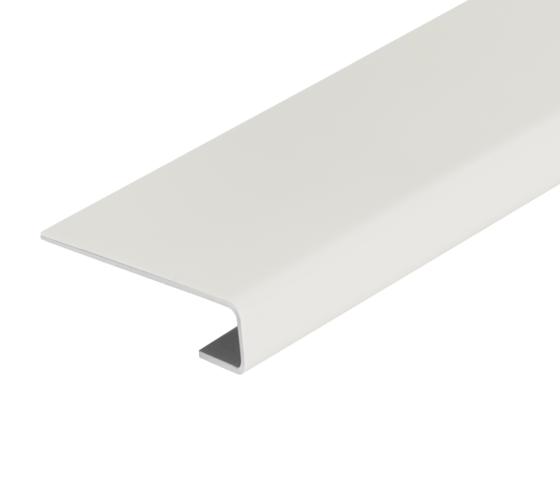 3m Fibre Cement Single Board Connection Profile Trim - White