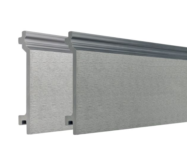 3.6m Mixed Grey Composite Original Cladding Boards