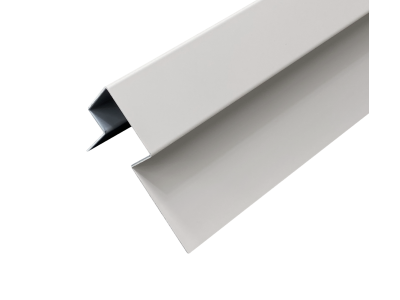 3m Fibre Cement Wall Cladding Trim, Asymmetric External Window/Door Profile, Light Grey