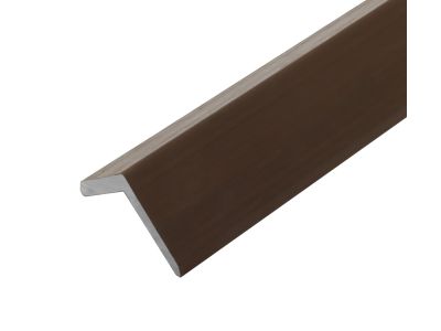 2.5m ProDeck Corner Trim - Burnt Oak