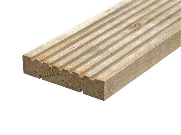 4.8m Timber Decking, 150mm x 35mm