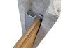 3m Concrete Post Spacer for Composite Fence Panels