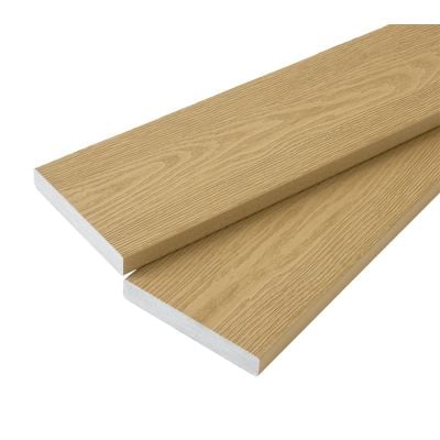 3.6m Nordeck Woodgrain Effect Decking Board - Cedar Wood