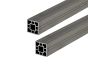 3m Signature Composite Fence Panel Posts - Stone Grey
