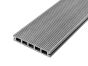 2.4m Hollow Grooved Composite Decking Board in Mixed Grey