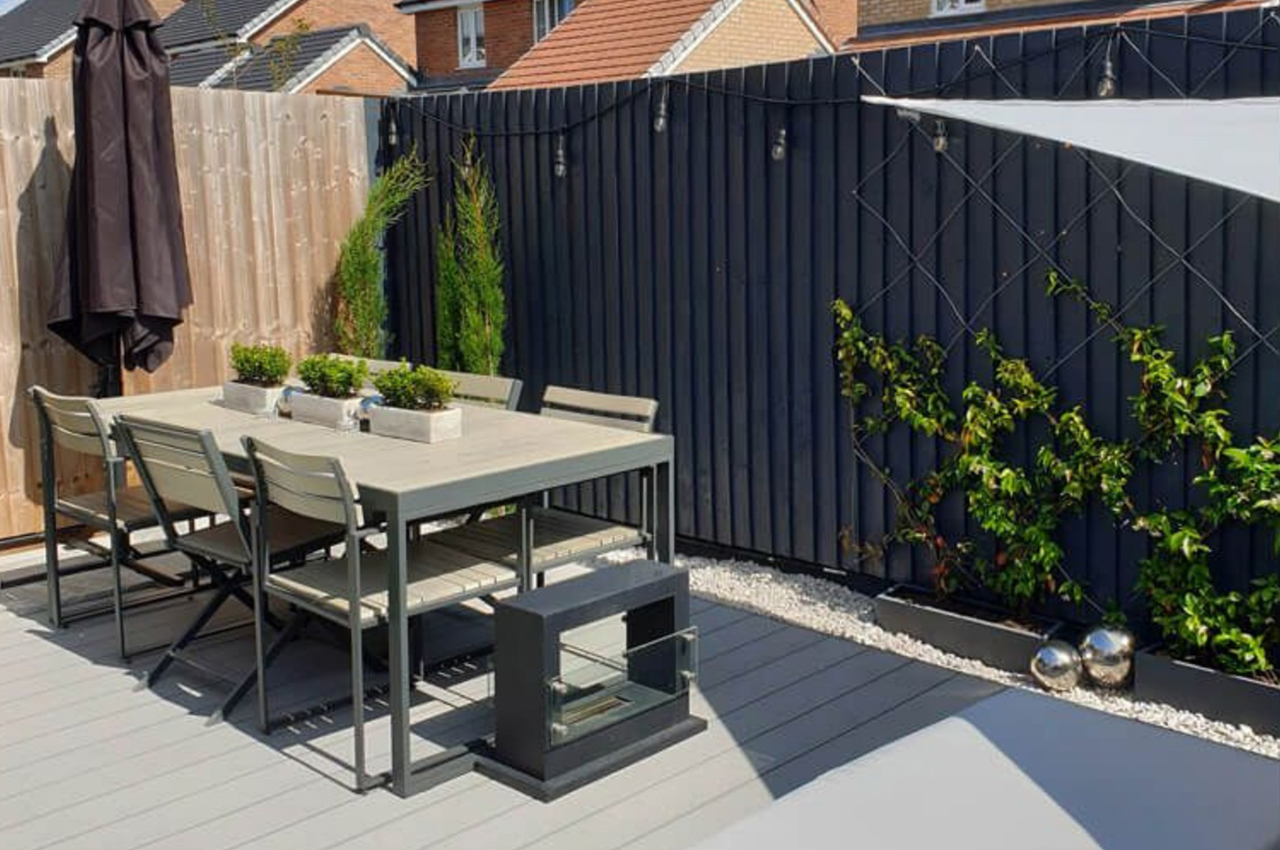 Cladco Light Grey Decking Boards - ThatDesignCouple 