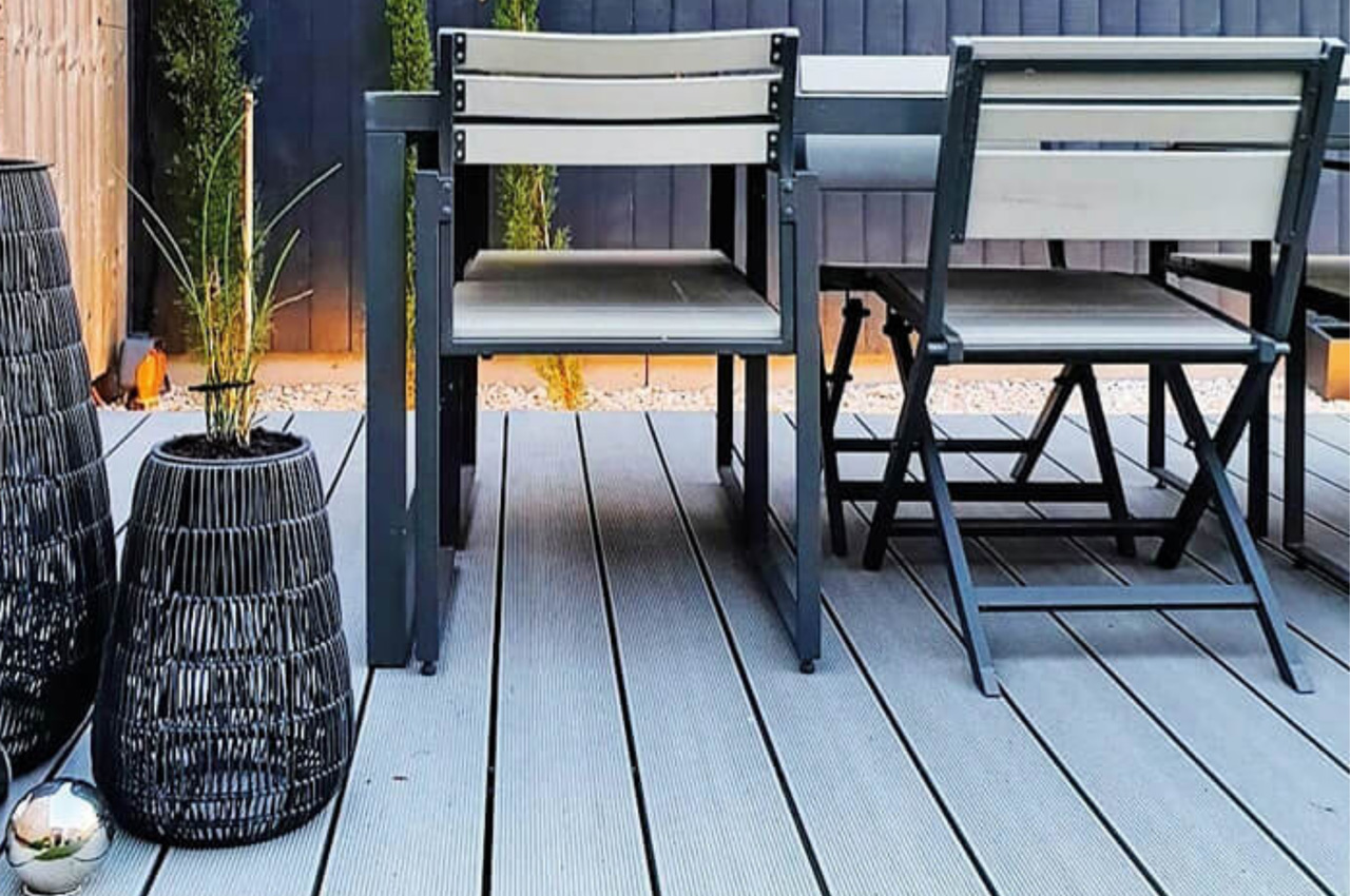 Cladco Light Grey Decking Boards - ThatDesignCouple 