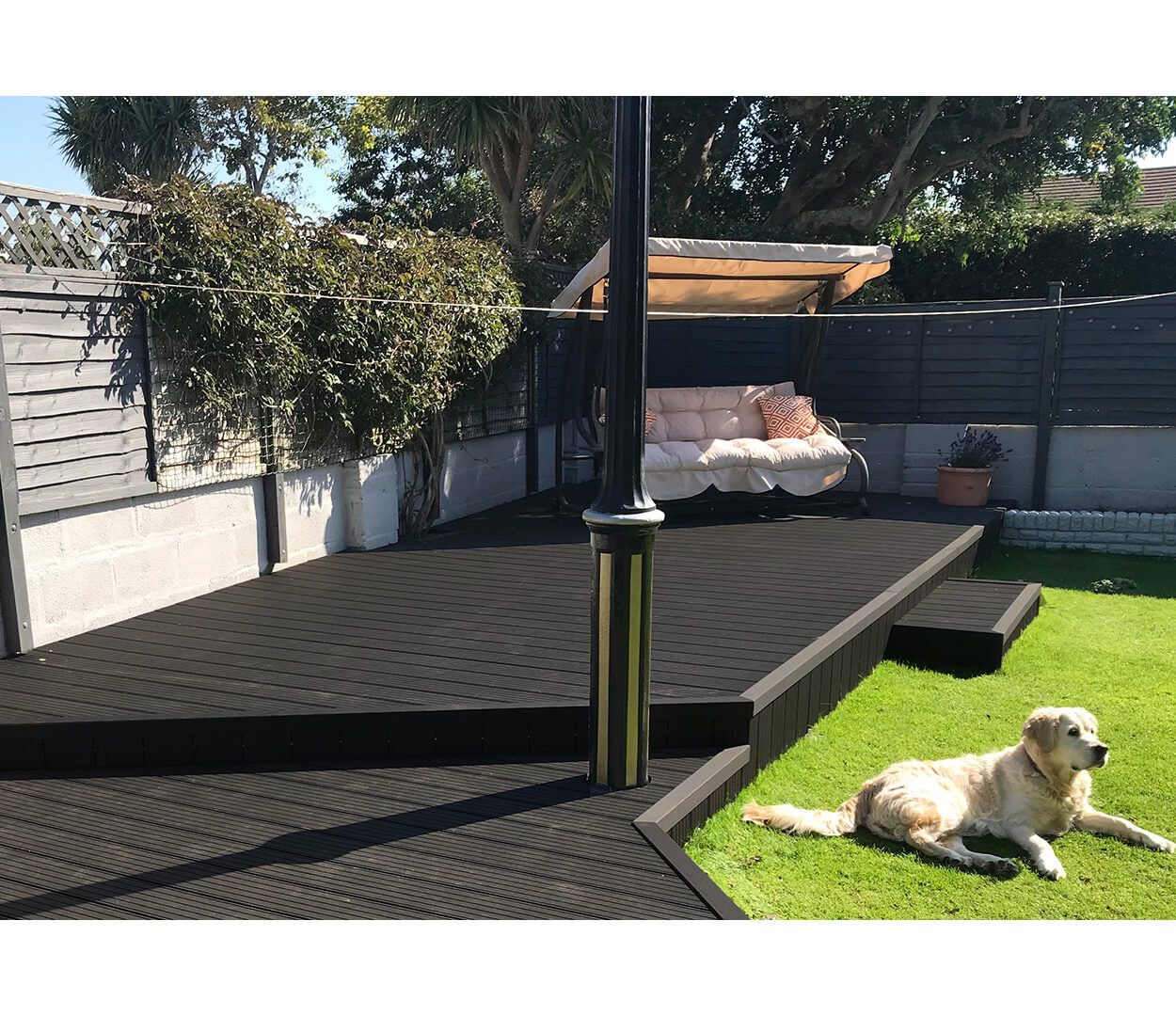  Cladco Composite Decking Boards in Charcoal 