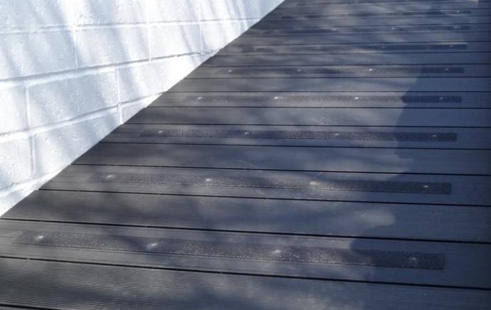 Disability Ramp Using Cladco Composite Decking