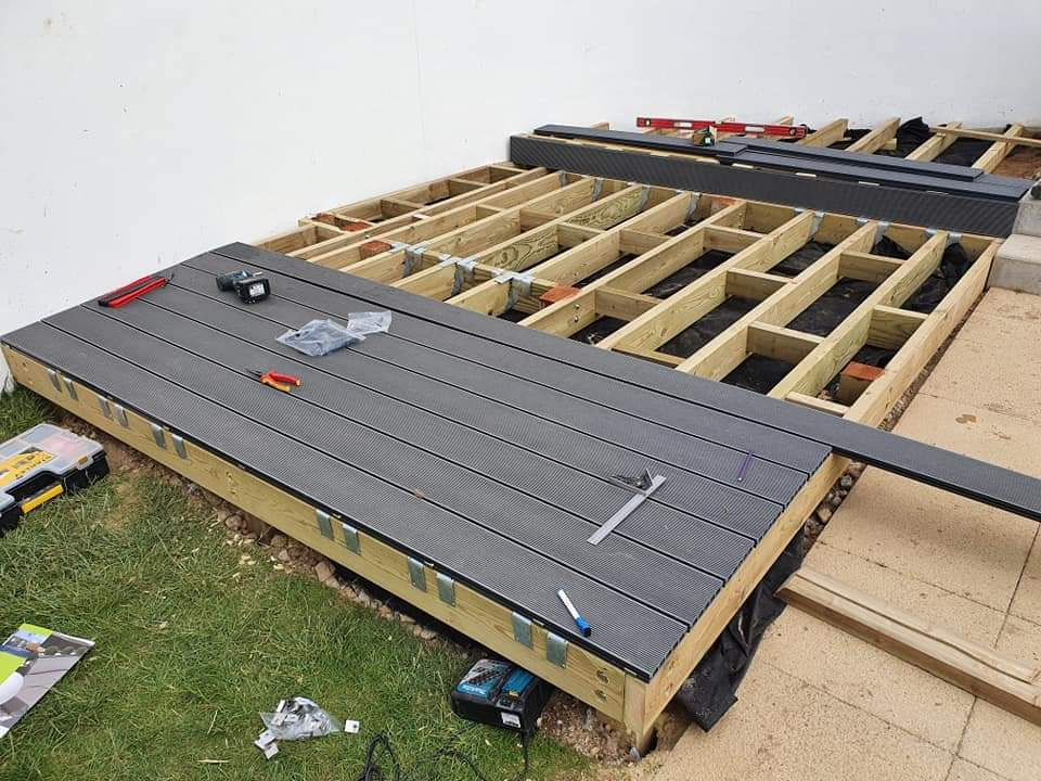 composite decking project