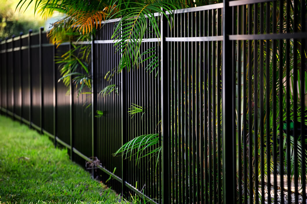 Aluminium fence