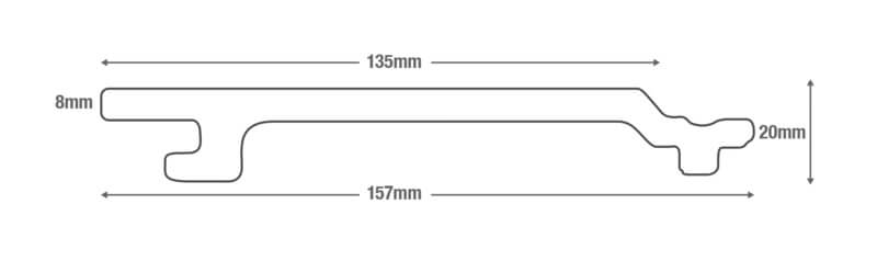 Tongue & V-Groove diagram