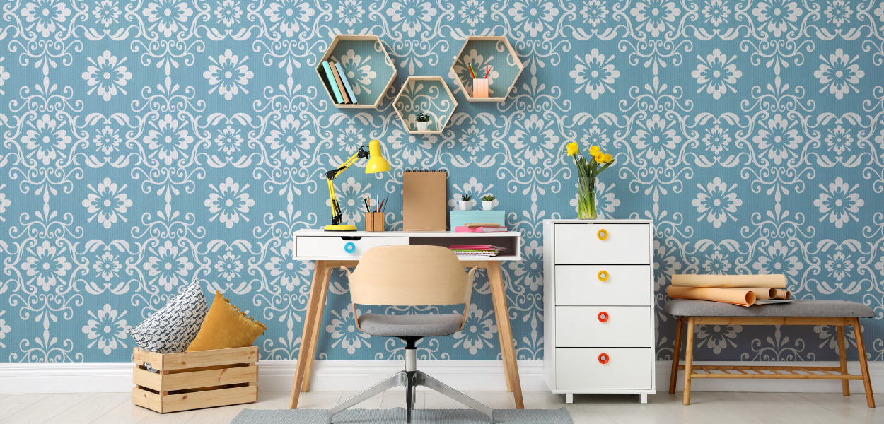Keep it classic with traditional prints, utilised in a modern environment for a real 