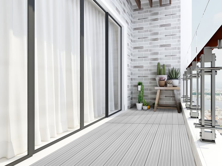 Aluminum decking boards are the most durable material compared with other boards