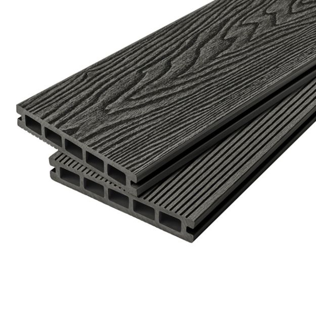 Cladco Composite Decking Boards in Charcoal