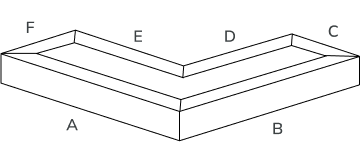 bullnose Diagram l-shape Shape