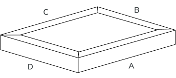bullnose Diagram rectangle Shape